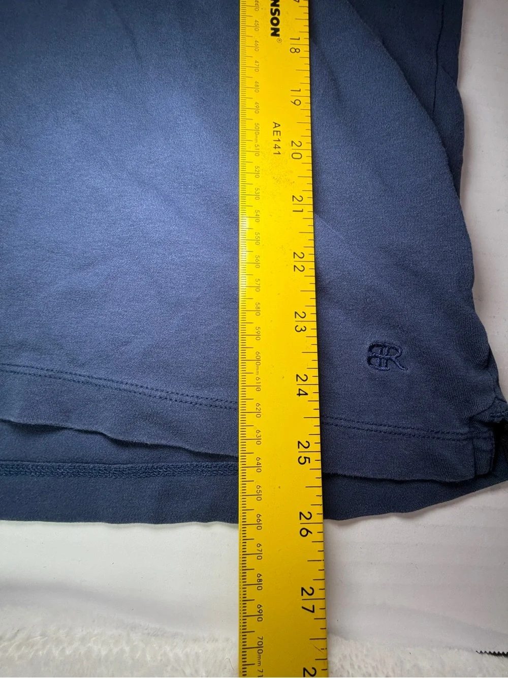 Banana Republic Navy Blue Short-Sleeve Polo
